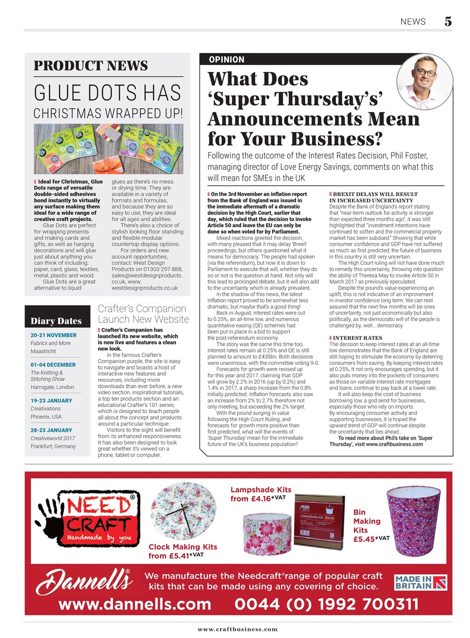 Craft Business Preview Pages