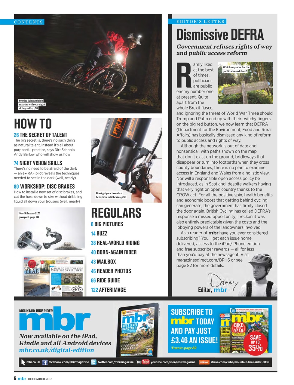 Mountain Bike Rider Preview Pages