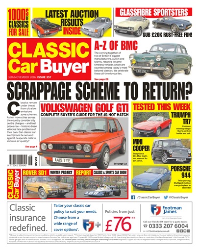 Classic Car Buyer issue 