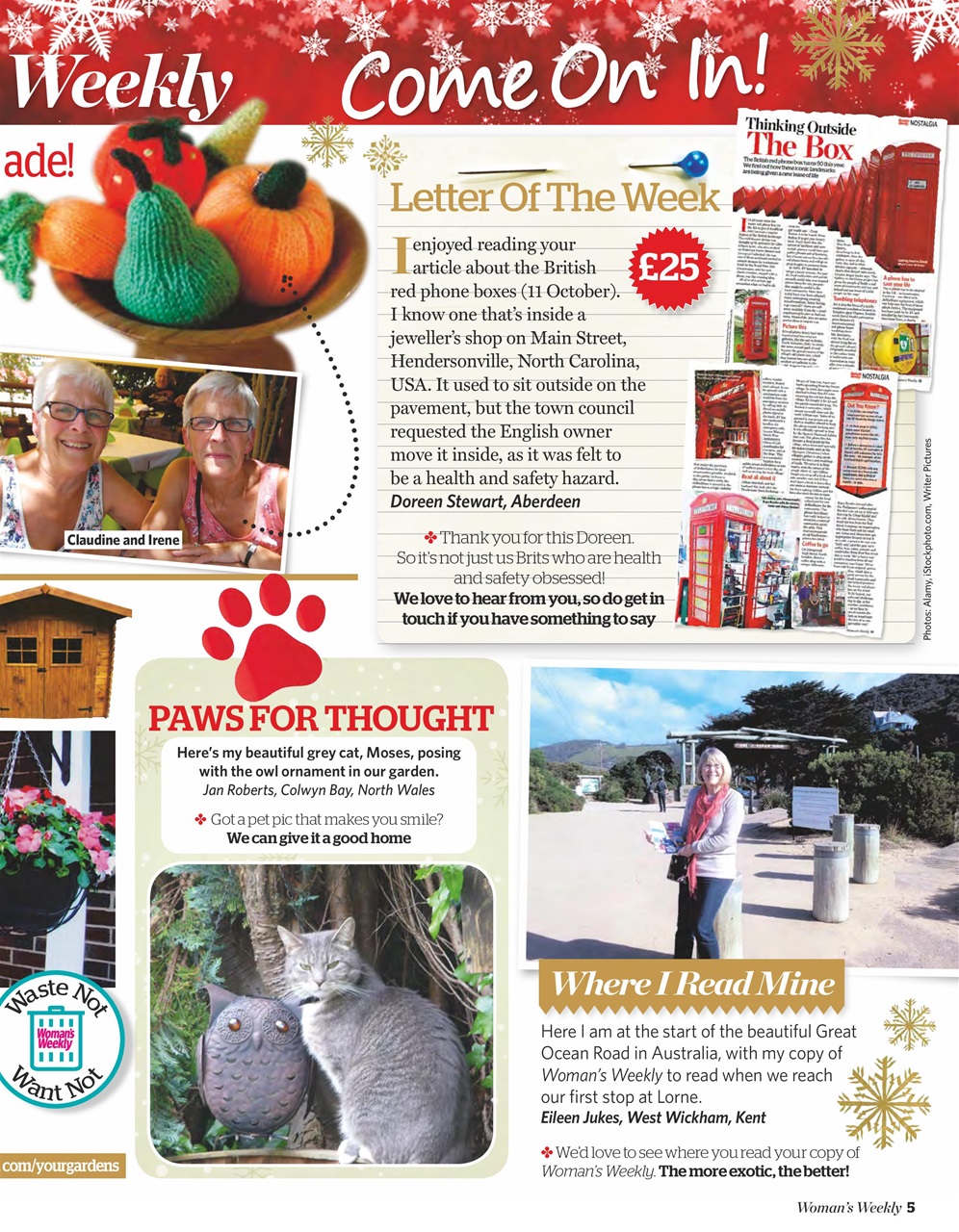 Woman's Weekly Preview Pages