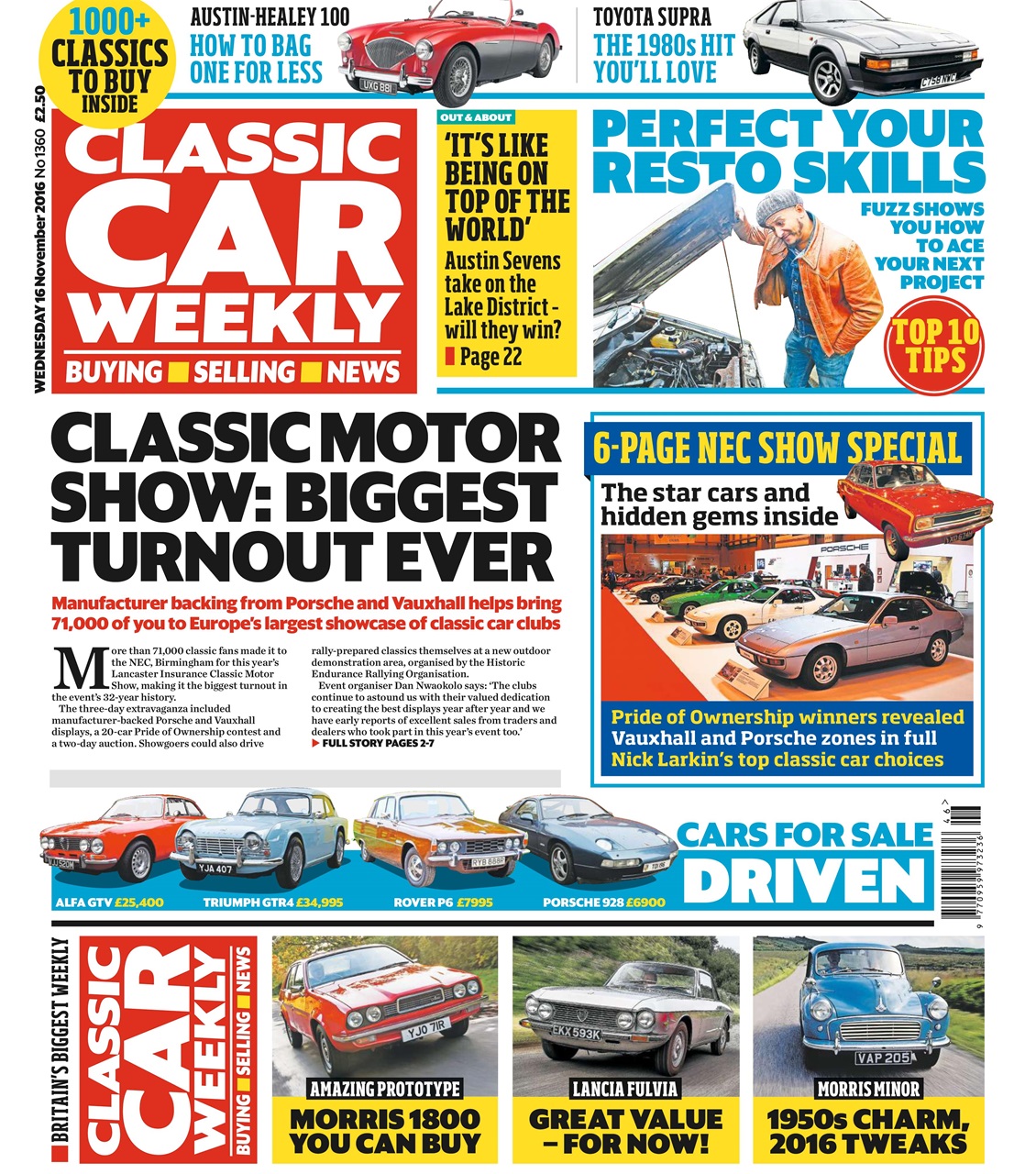 Classic Car Weekly Preview Pages