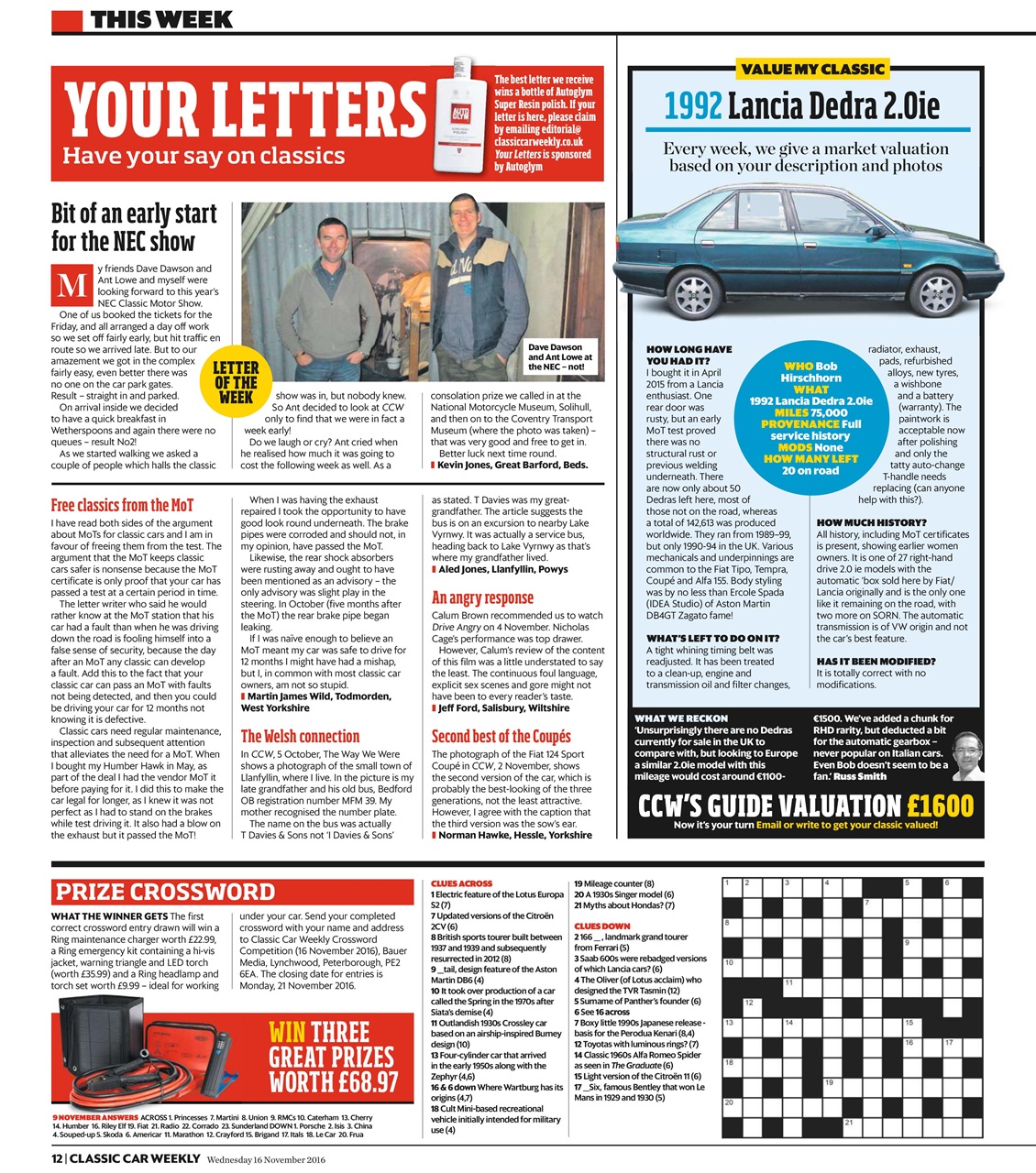 Classic Car Weekly Preview Pages