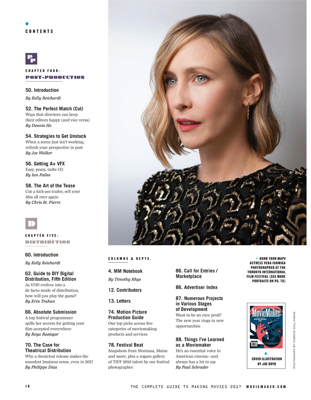 MovieMaker Magazine Preview Pages