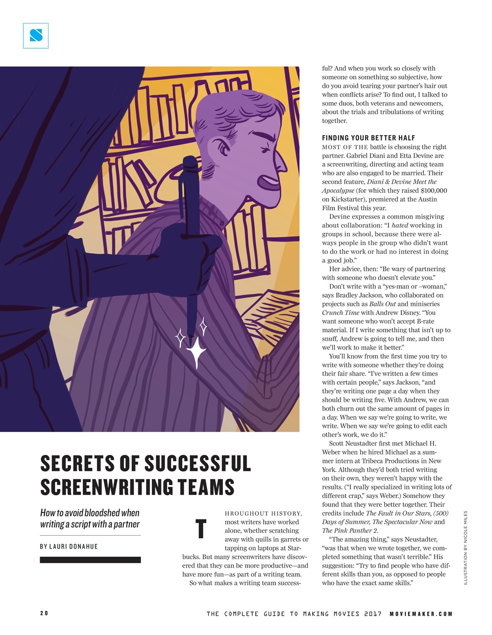 MovieMaker Magazine Preview Pages