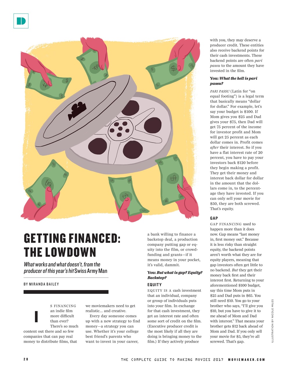 MovieMaker Magazine Preview Pages