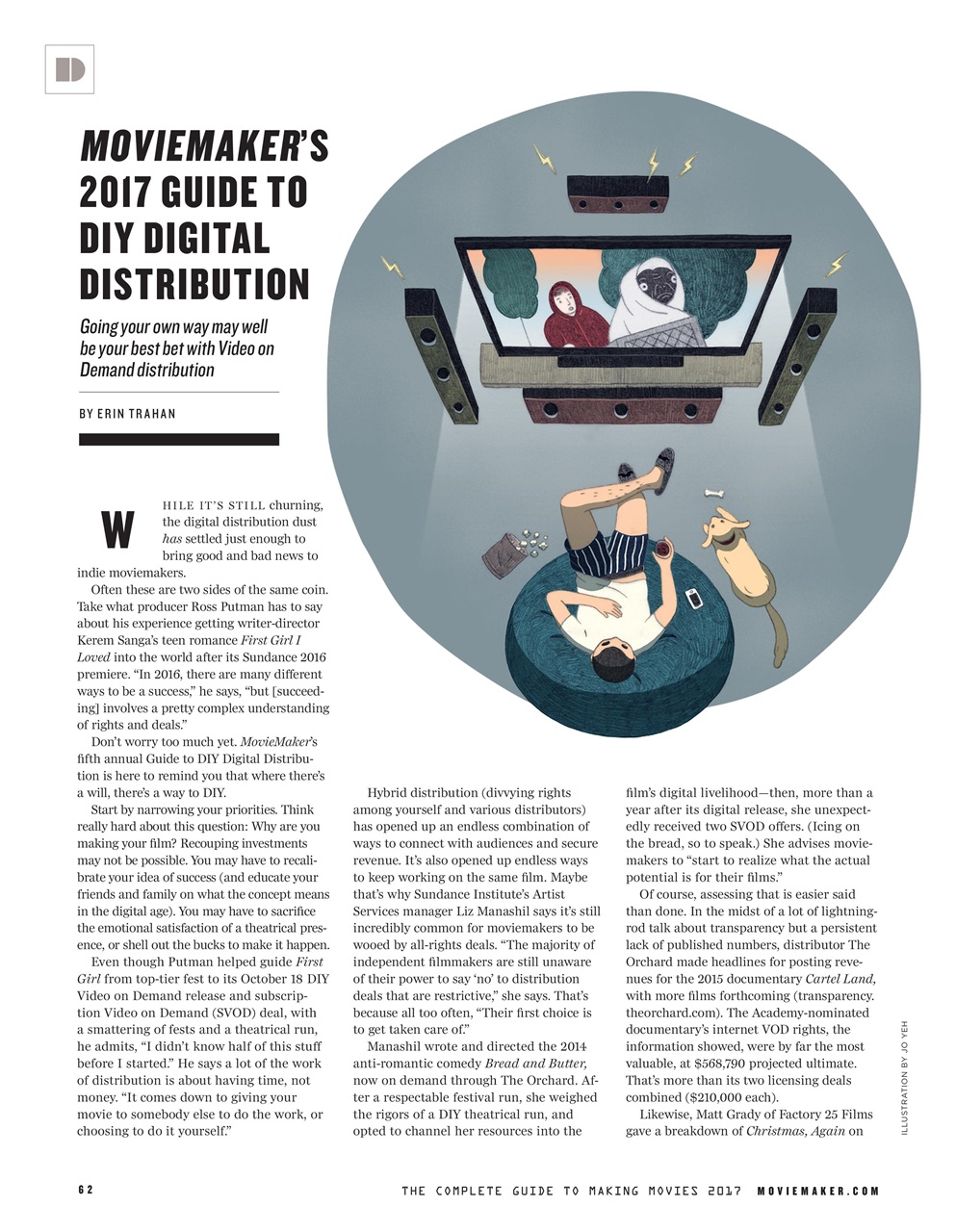 MovieMaker Magazine Preview Pages