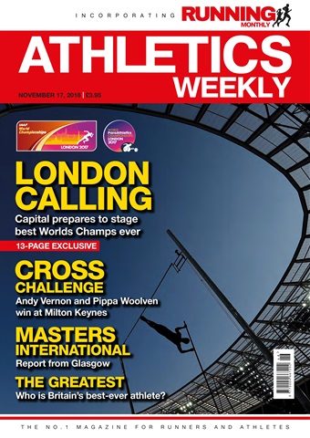 AW – Athletics Weekly Magazine issue 17/11/2016