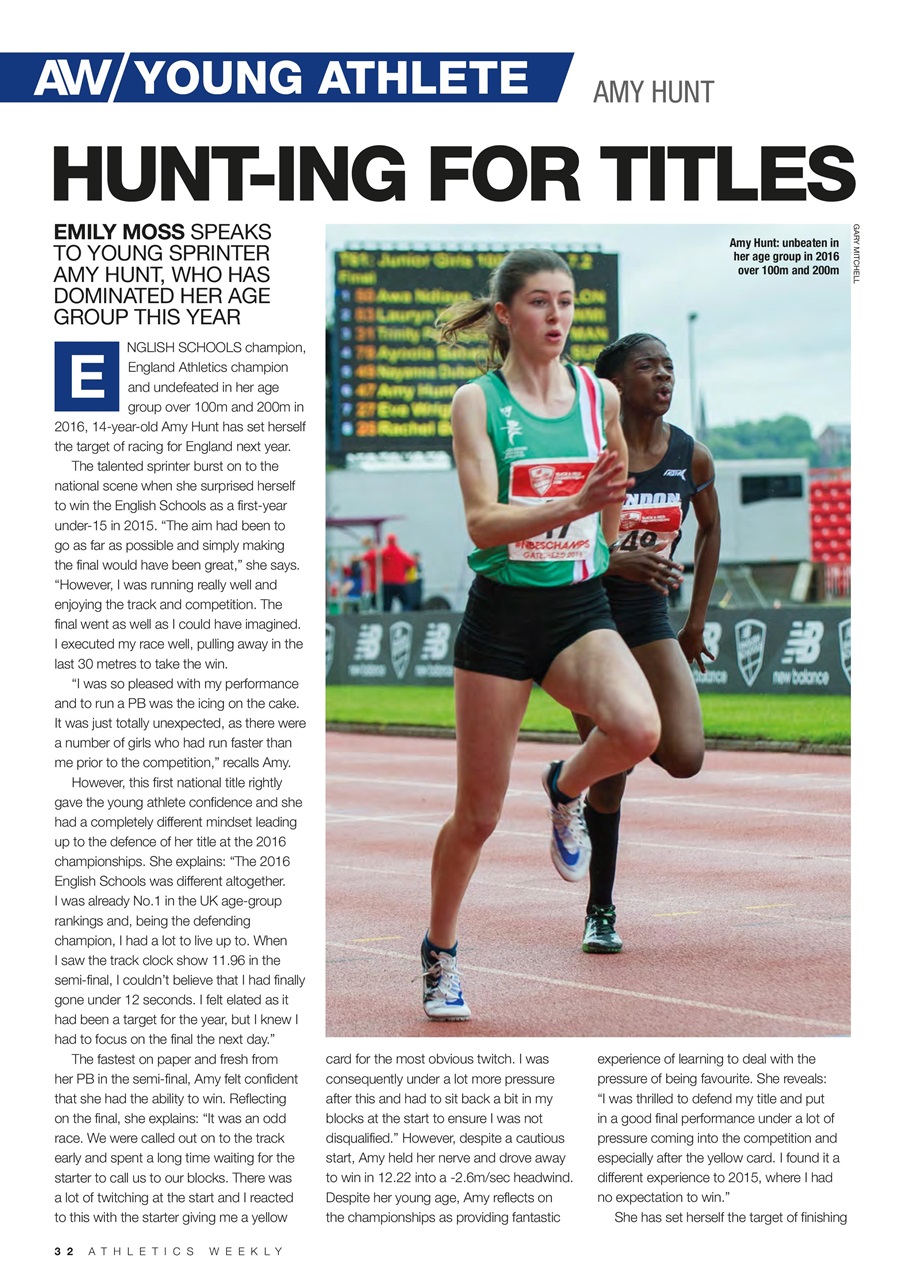 AW – Athletics Weekly Magazine Preview Pages