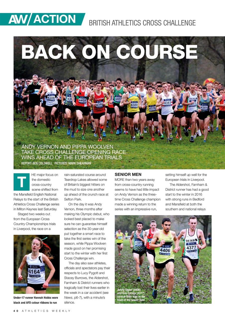 AW – Athletics Weekly Magazine Preview Pages
