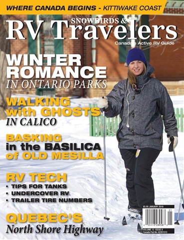 Snowbirds & RV Travelers issue Dec 16/Jan 17 SRT 138