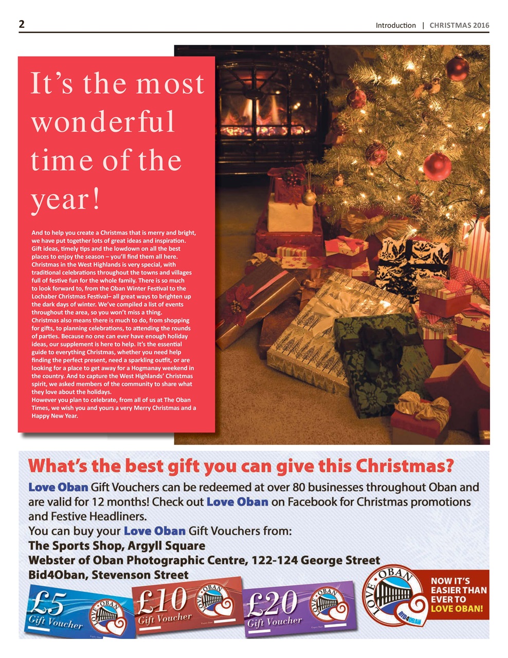 The Oban Times & Lochaber Times Preview Pages