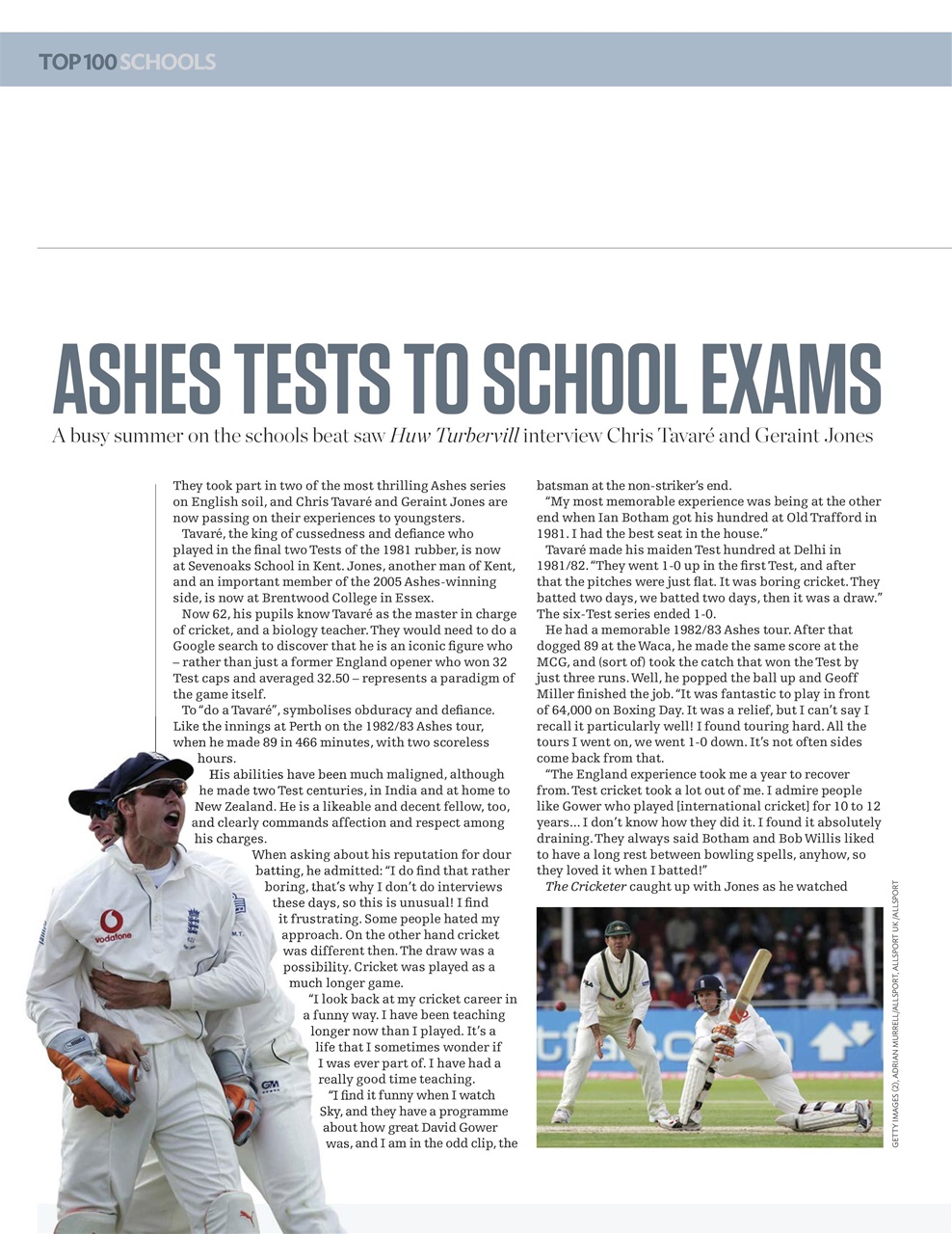 The Cricketer Magazine Preview Pages