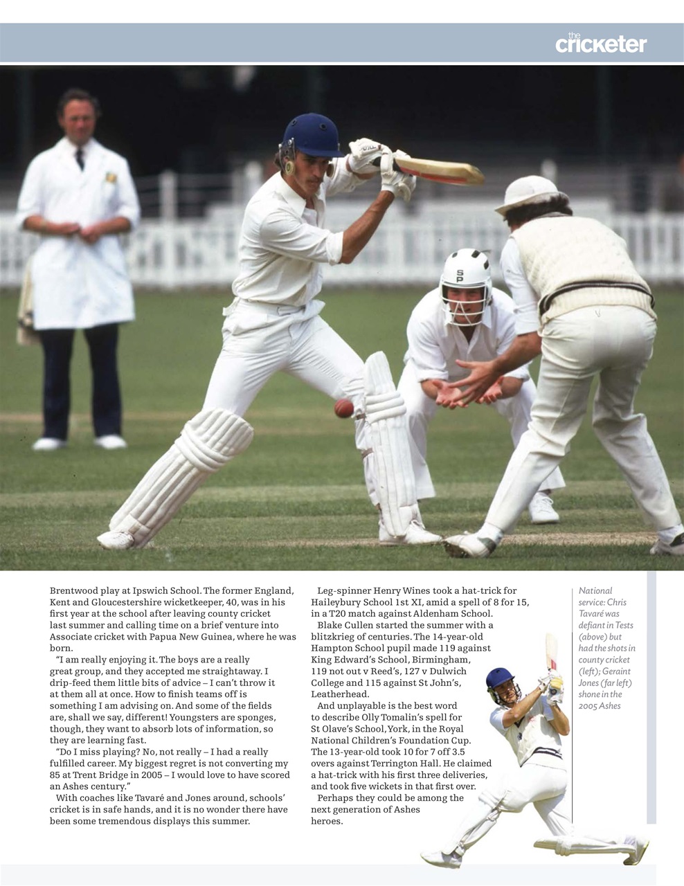 The Cricketer Magazine Preview Pages