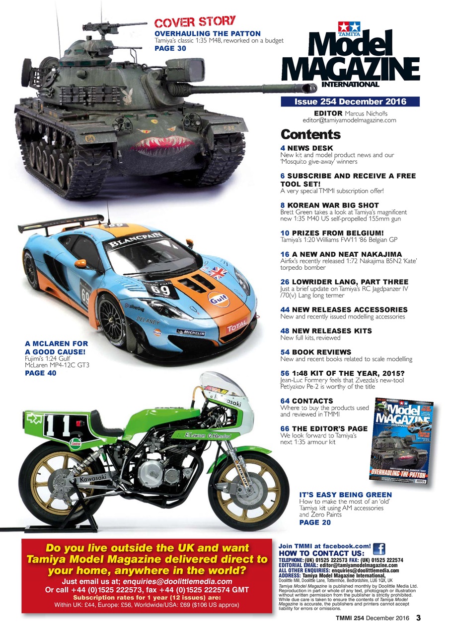 Tamiya Model Magazine Preview Pages
