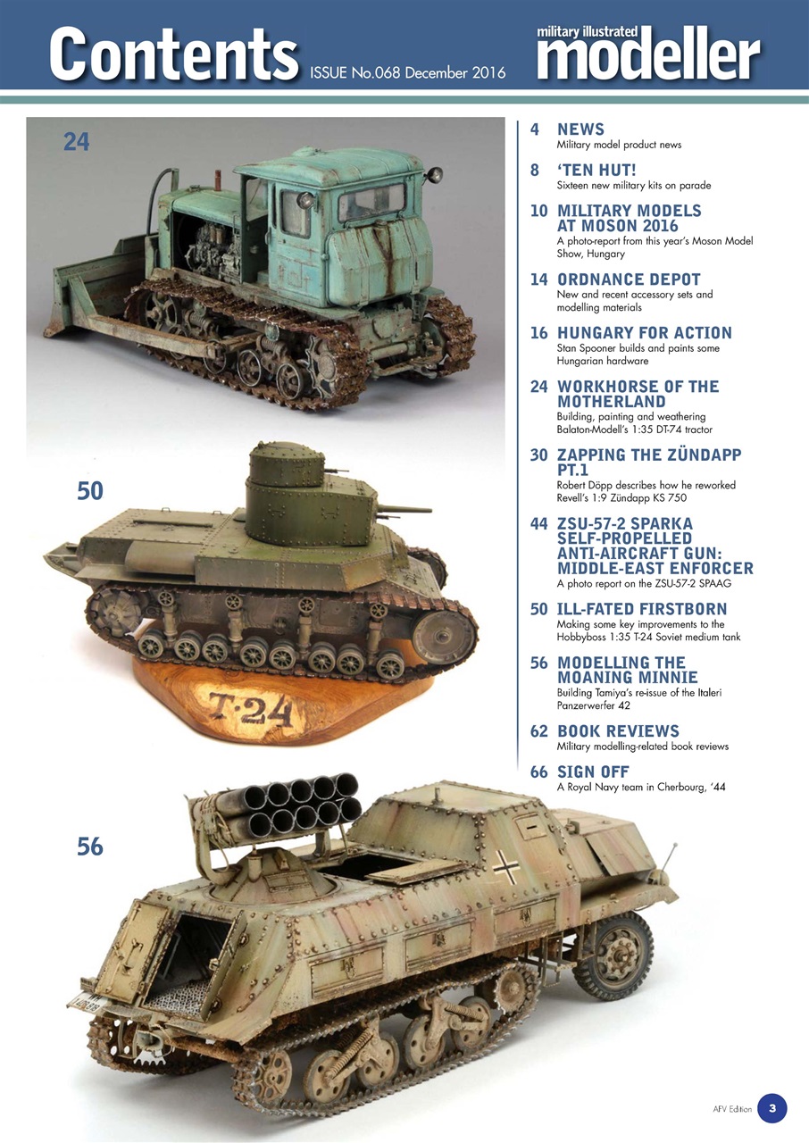 MIM: AFV Edition Preview Pages