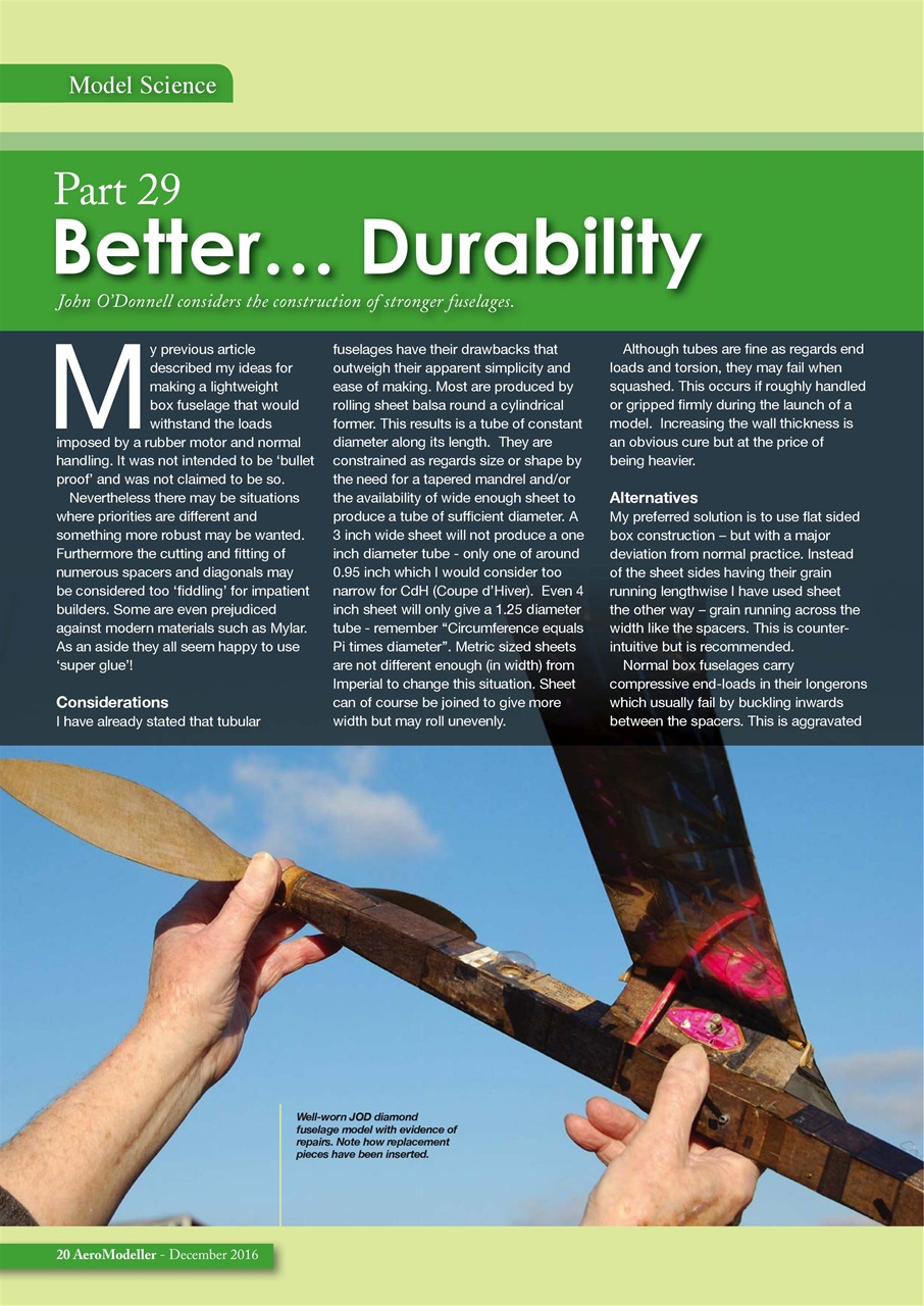 AeroModeller Preview Pages