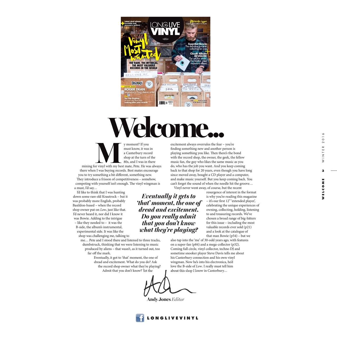 Long Live Vinyl Preview Pages