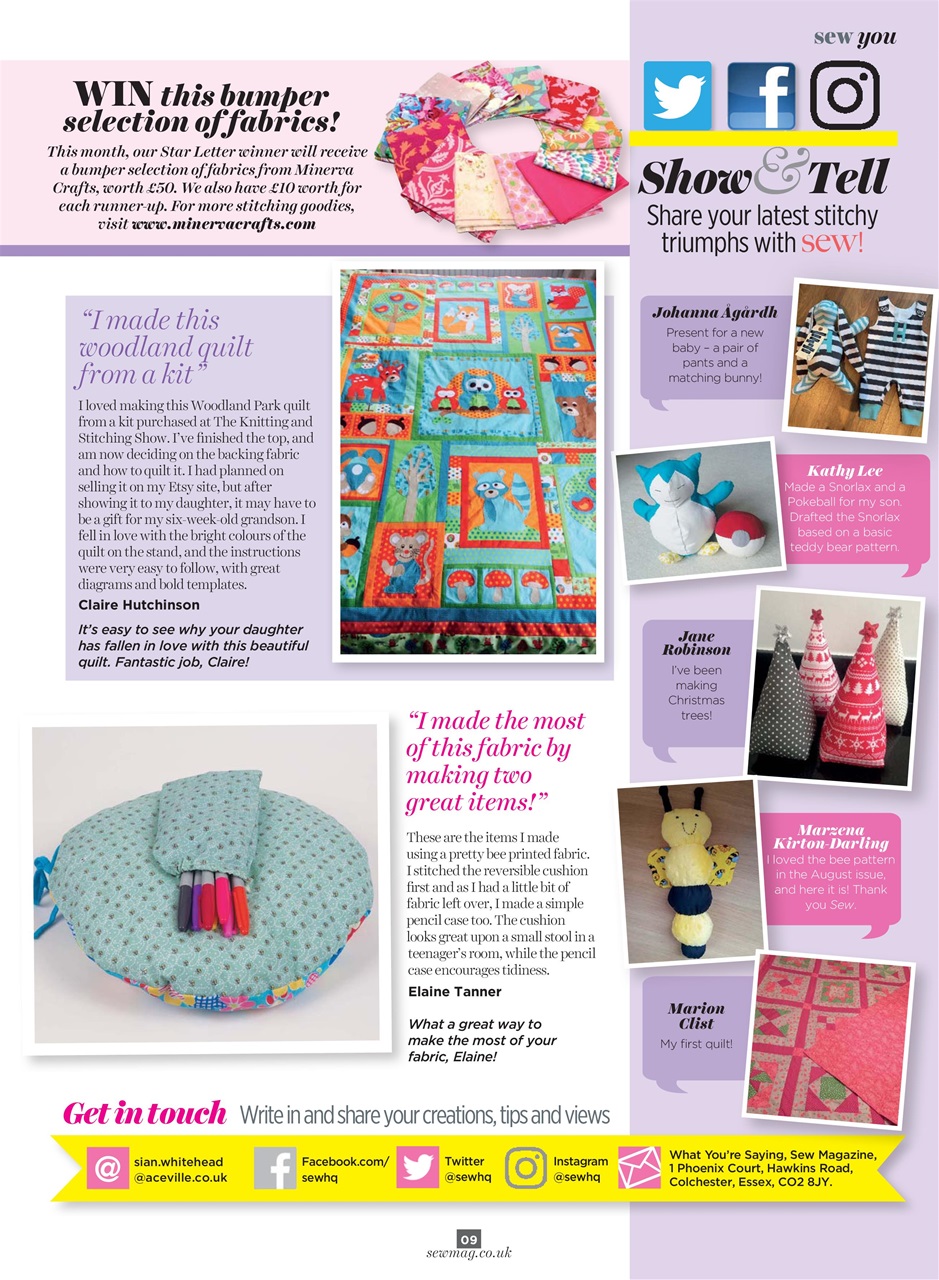 Sew Preview Pages