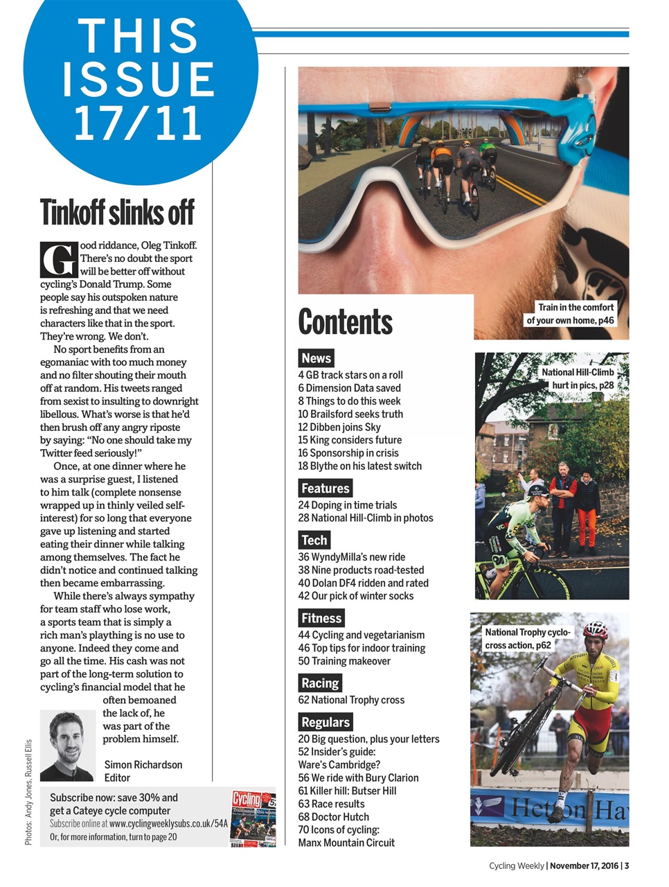 Cycling Weekly Preview Pages