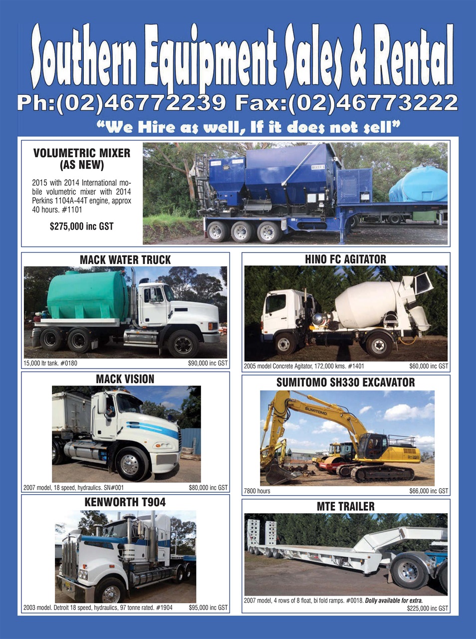 JUST TRUCKS Preview Pages