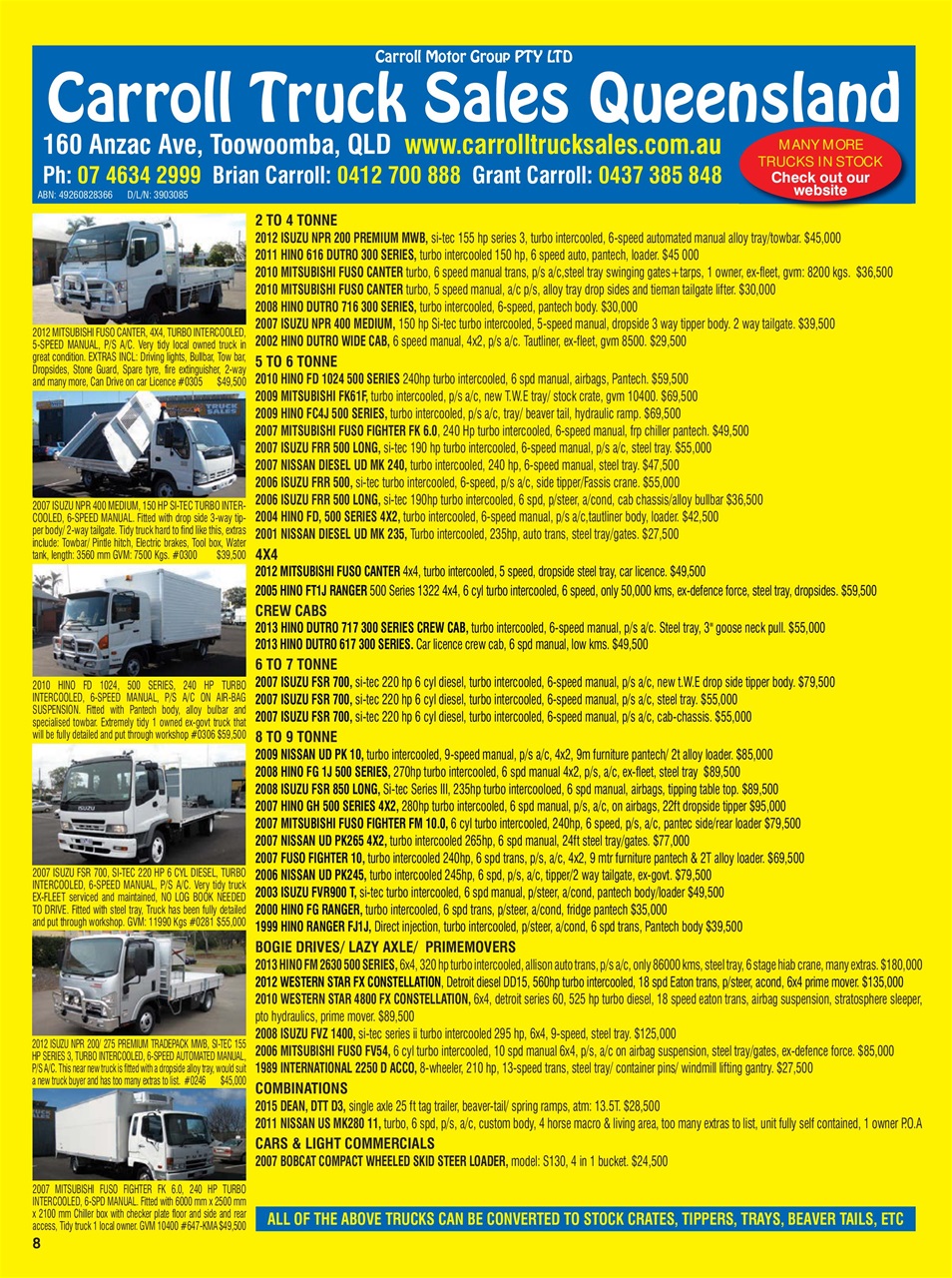 JUST TRUCKS Preview Pages