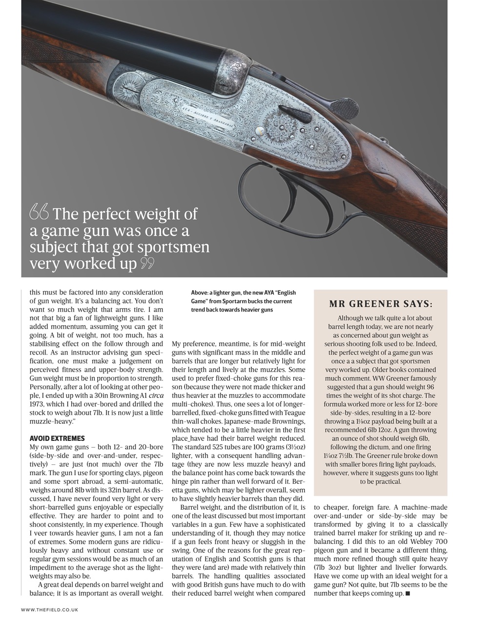 The Field Preview Pages