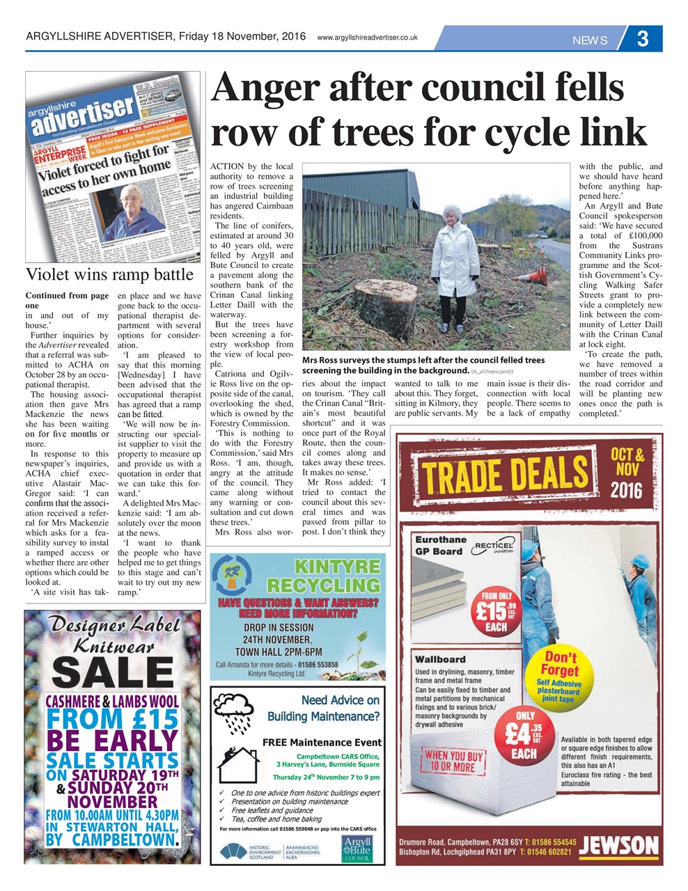 Argyllshire Advertiser Preview Pages