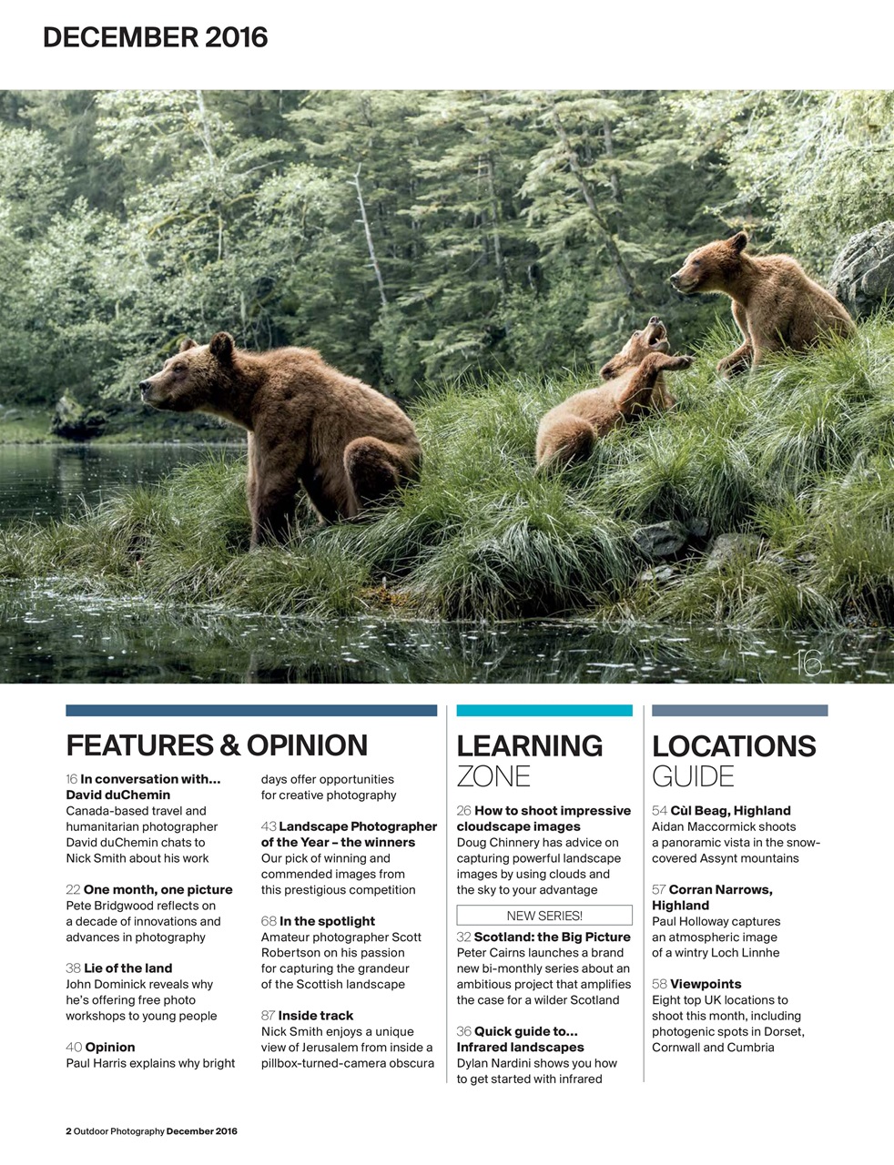 Outdoor Photography Preview Pages