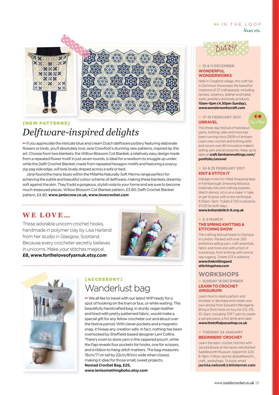 Inside Crochet Preview Pages