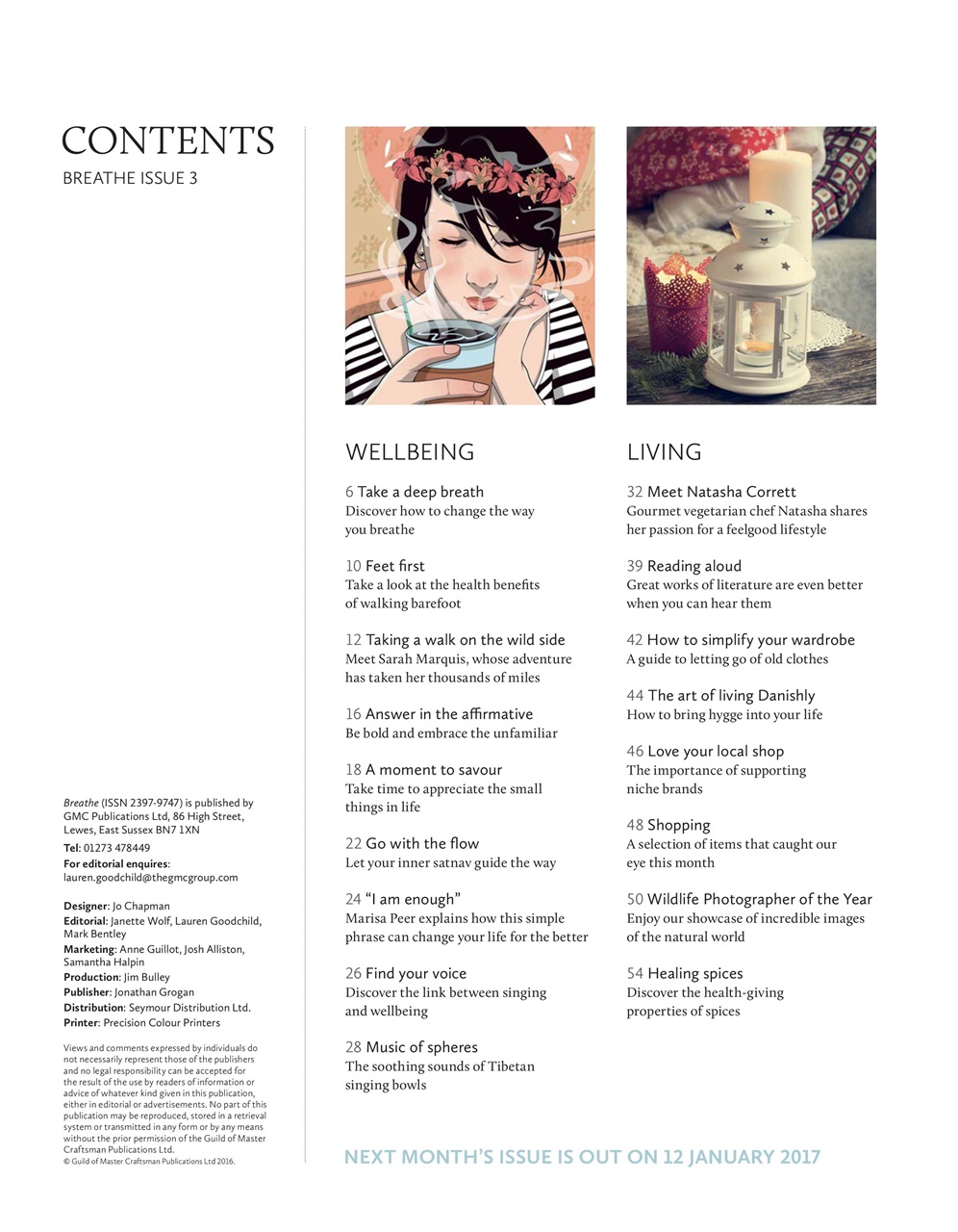 Breathe Preview Pages