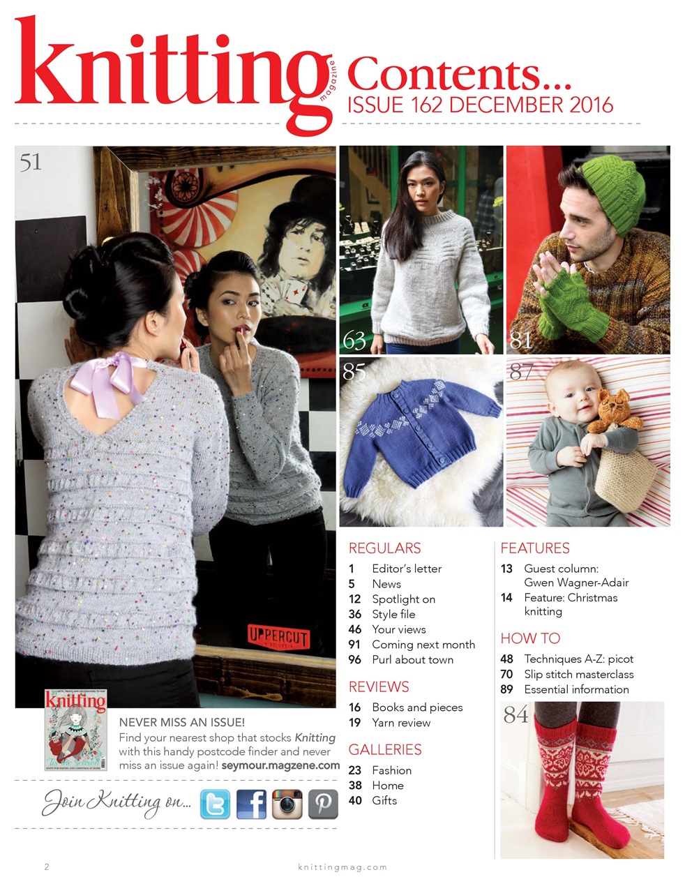 Knitting Preview Pages