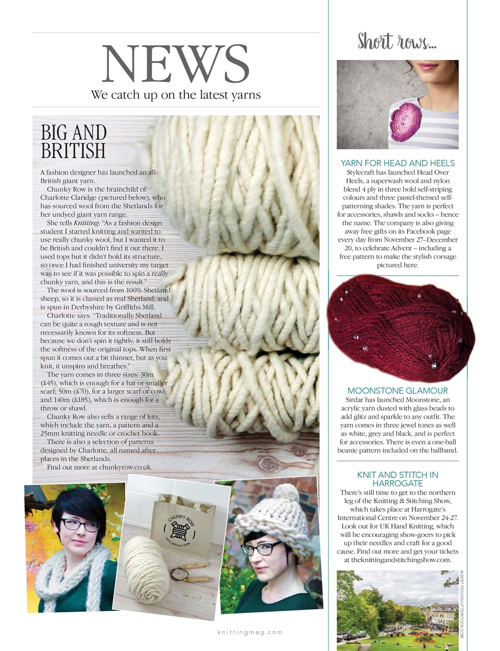 Knitting Preview Pages