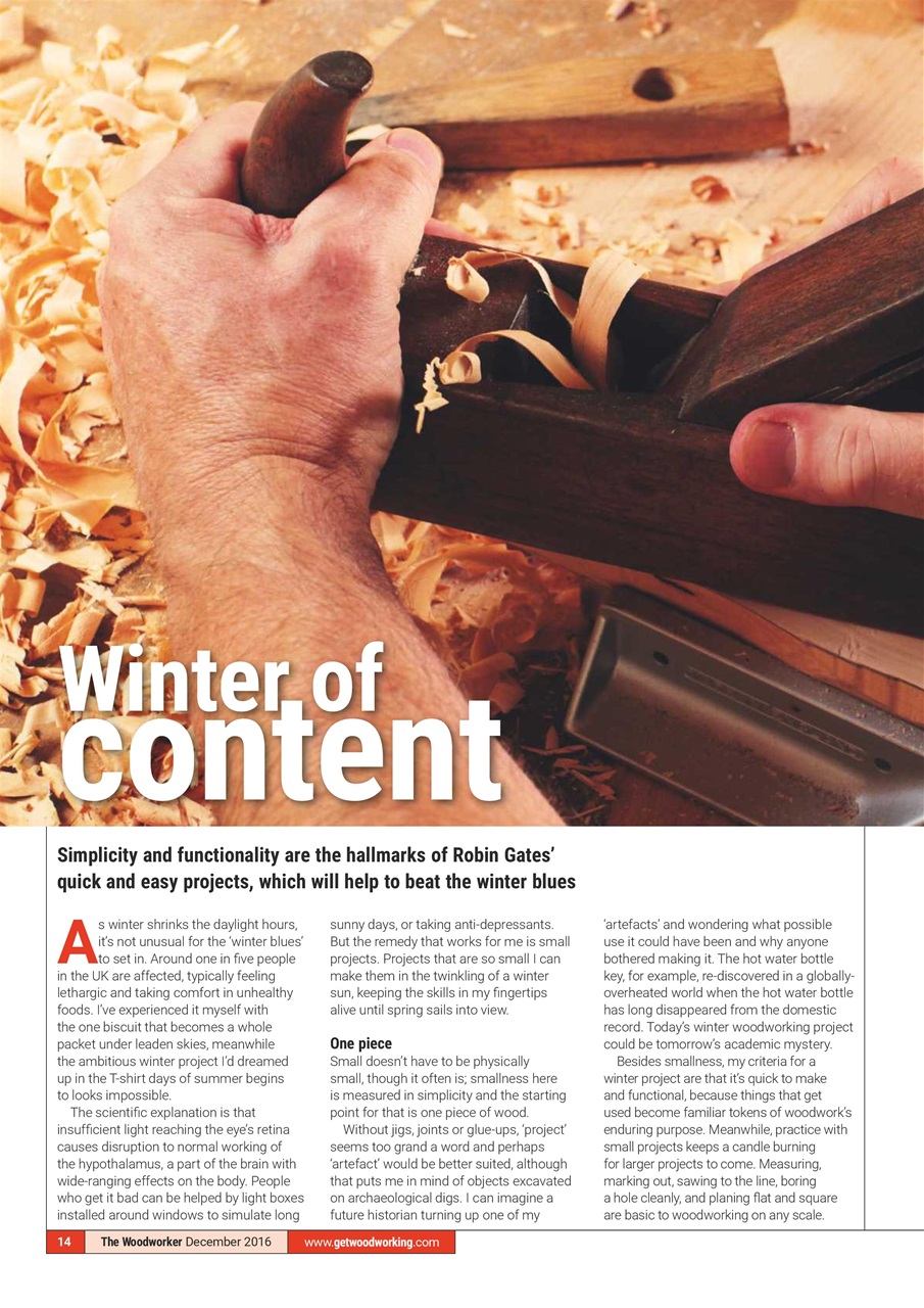 The Woodworker Magazine Preview Pages