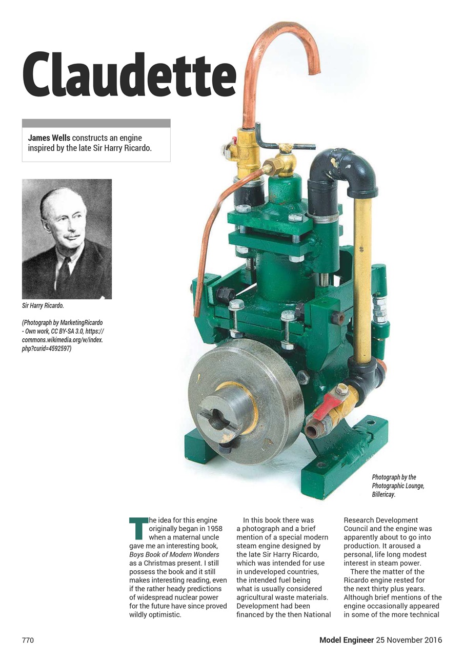 Model Engineer Preview Pages