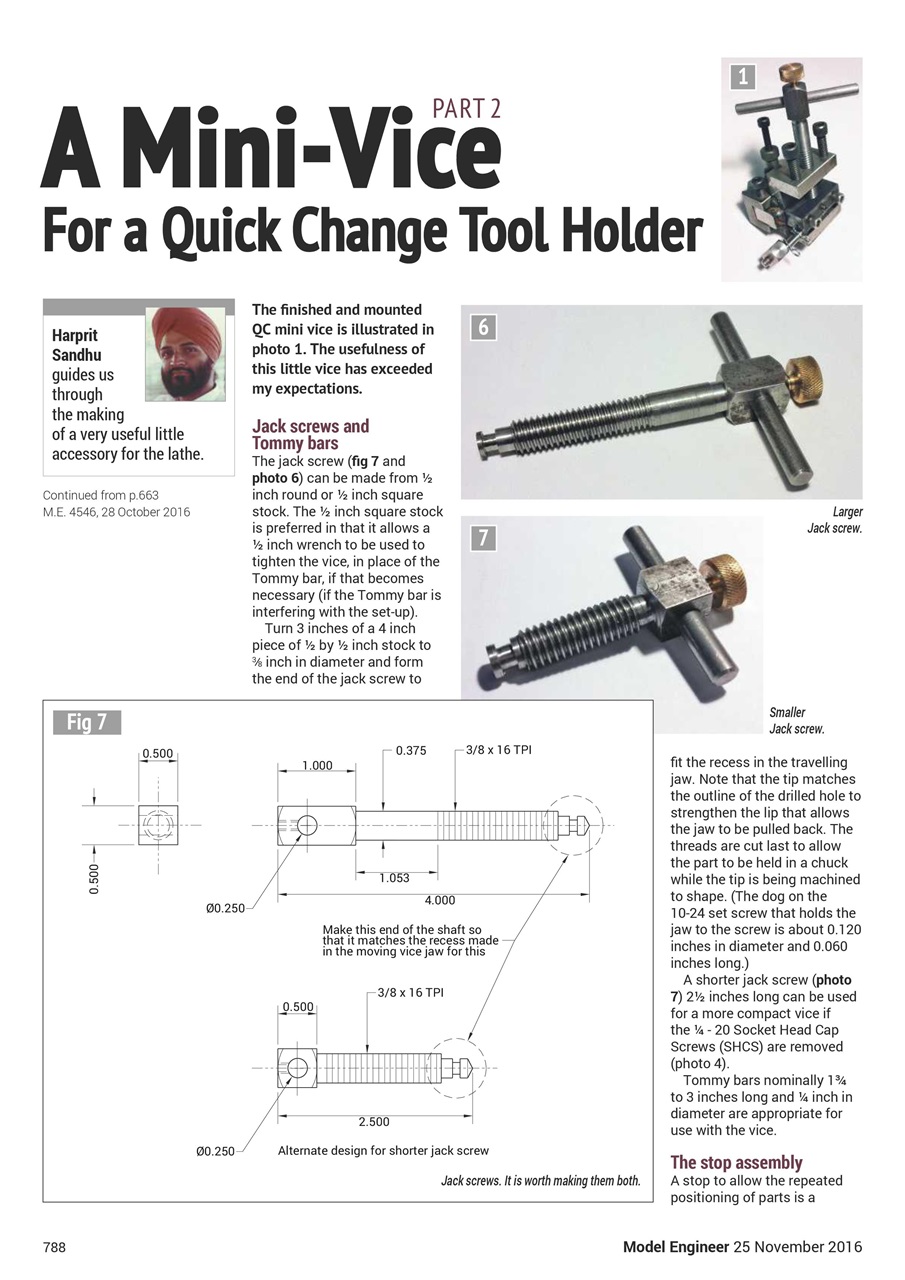 Model Engineer Preview Pages