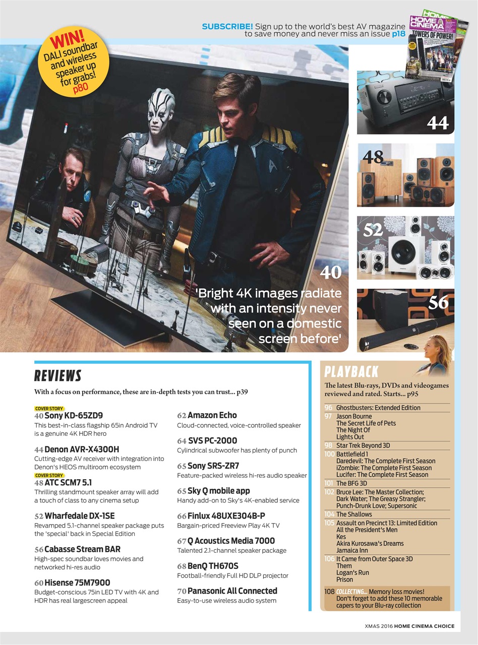 Home Cinema Choice Preview Pages