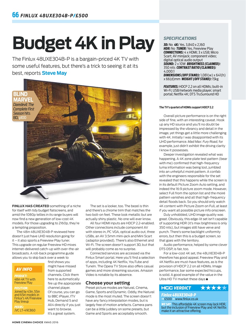 Home Cinema Choice Preview Pages