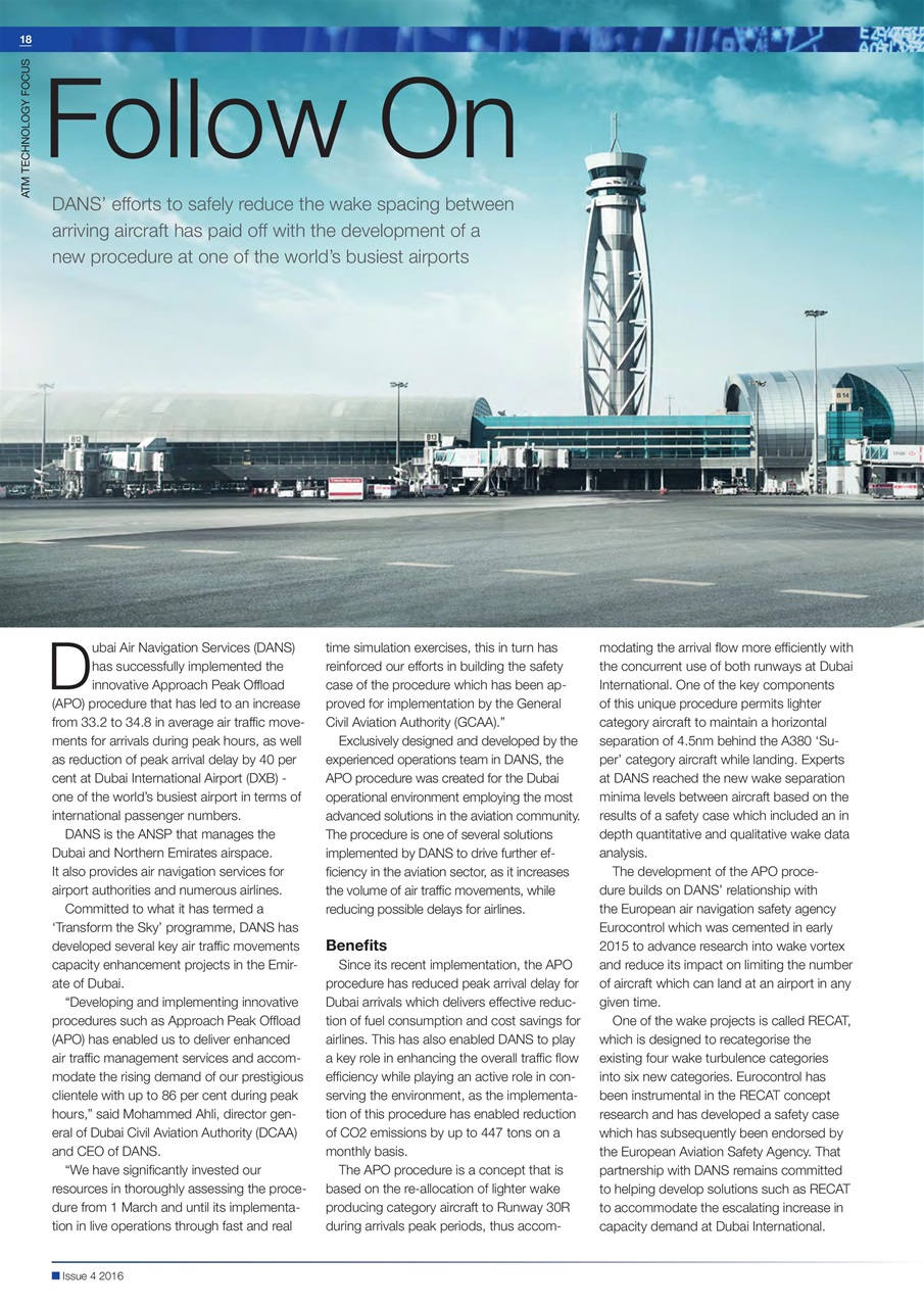 Air Traffic Management Preview Pages