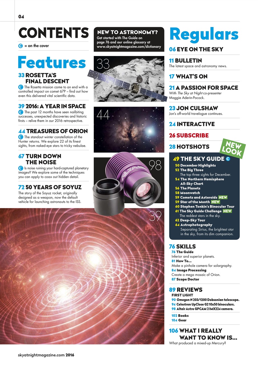 BBC Sky at Night Magazine Preview Pages