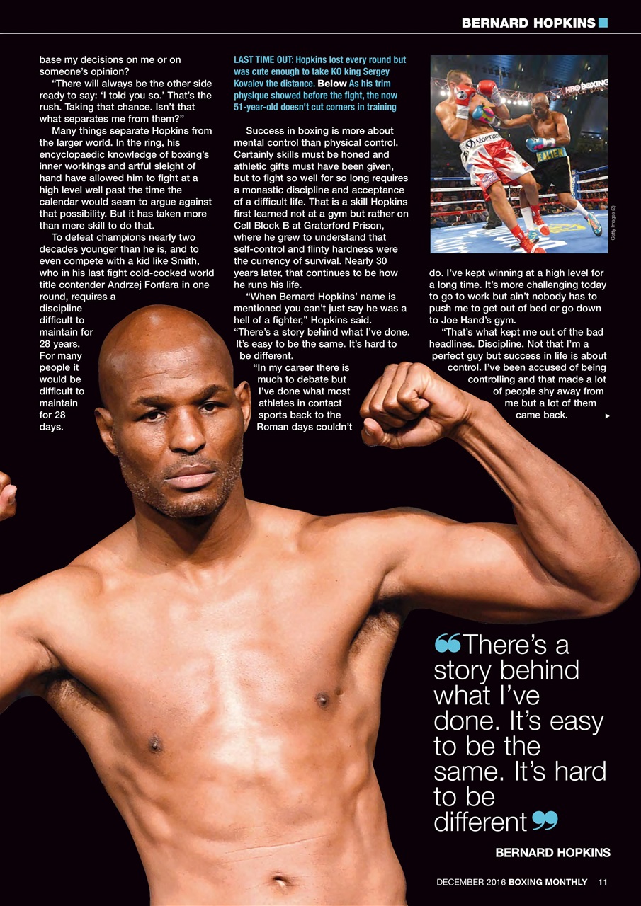 Boxing Monthly Preview Pages