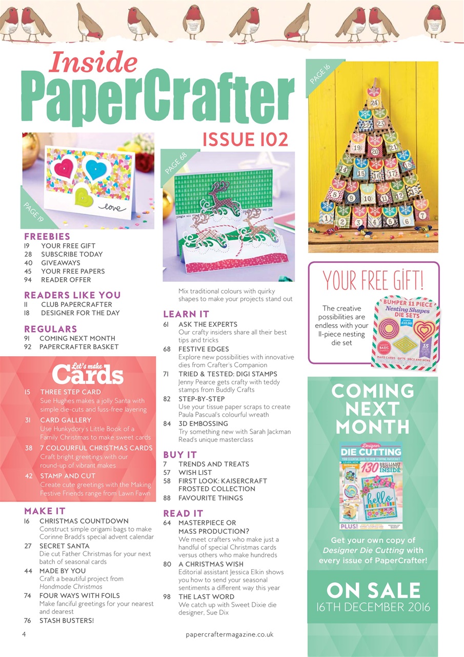 PaperCrafter Preview Pages