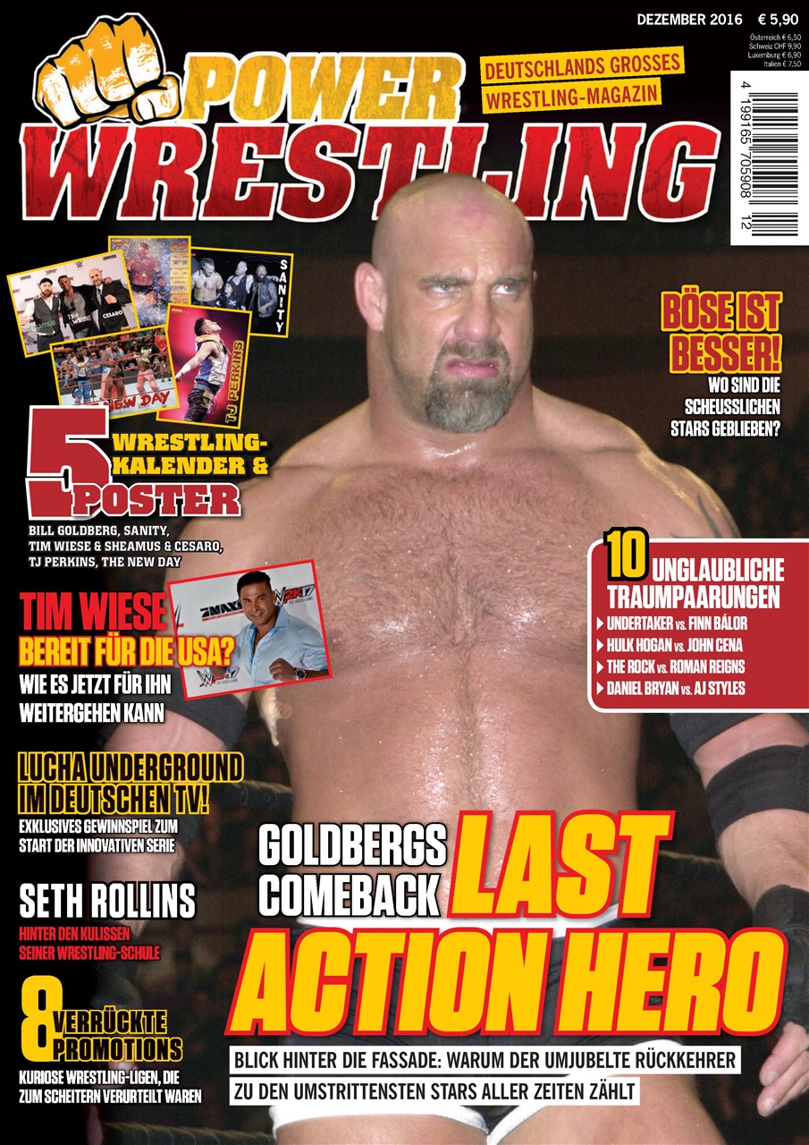Power-Wrestling Preview Pages