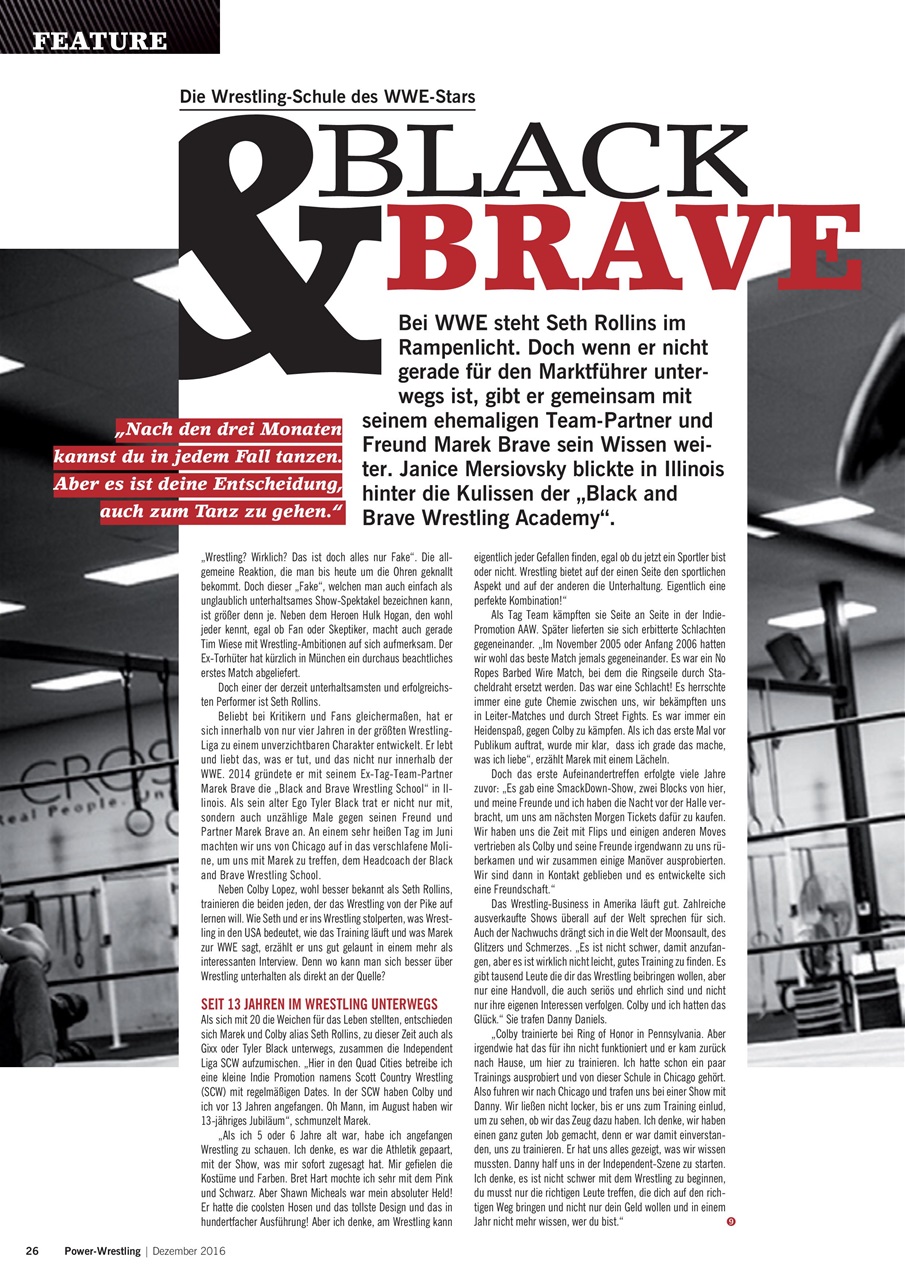 Power-Wrestling Preview Pages
