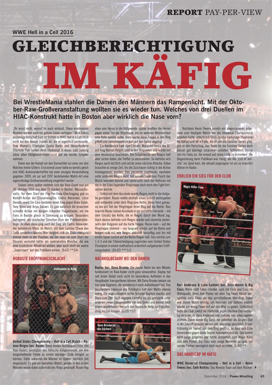 Power-Wrestling Preview Pages