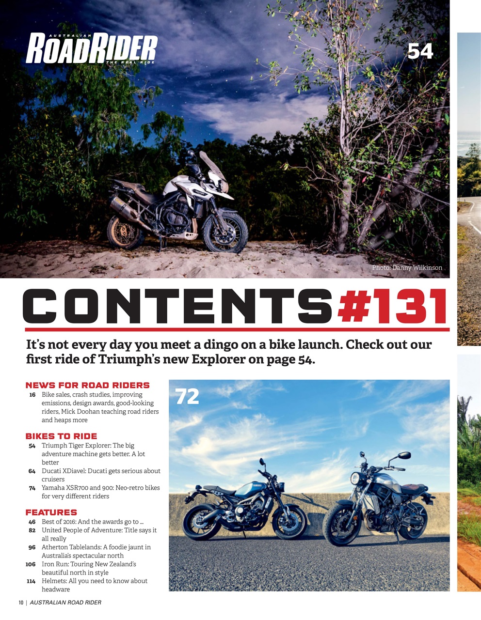 Australian Road Rider Preview Pages