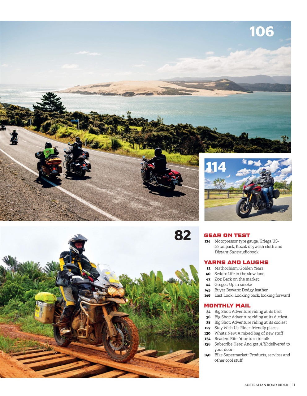 Australian Road Rider Preview Pages