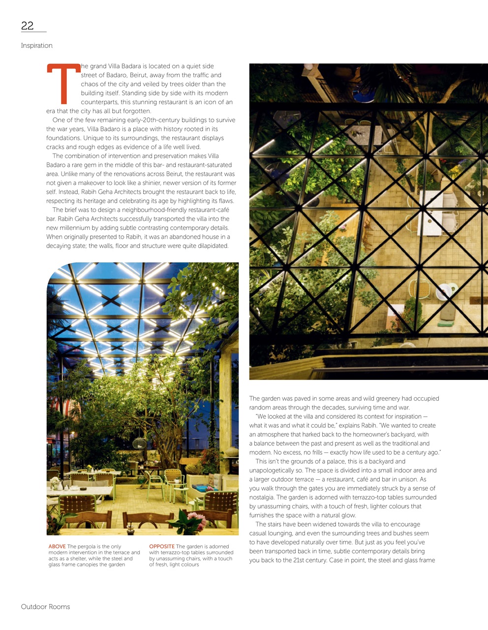 Outdoor Living Preview Pages