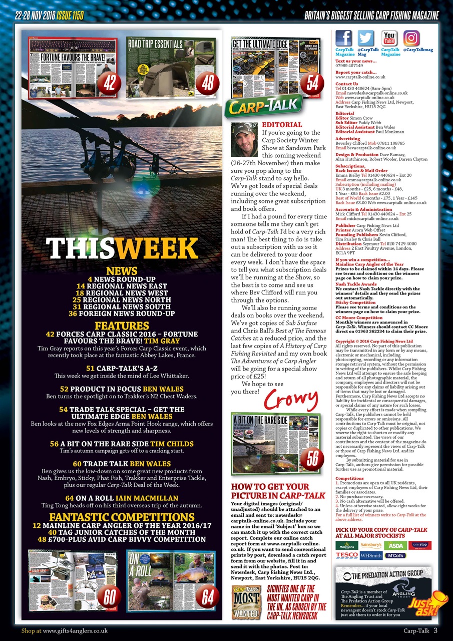 Carp-Talk Preview Pages