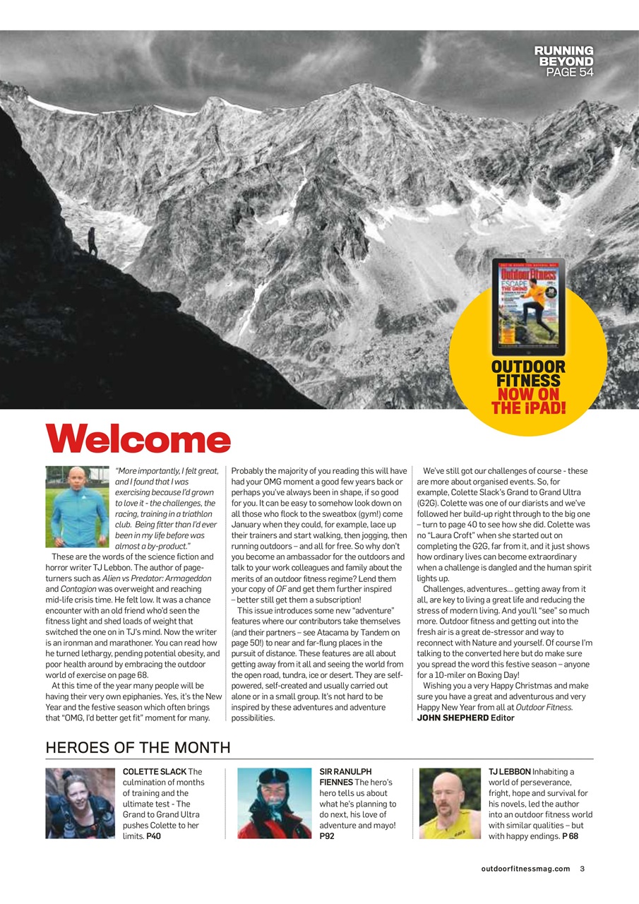 Outdoor Fitness & Adventure Preview Pages