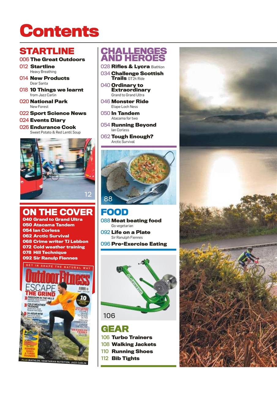 Outdoor Fitness & Adventure Preview Pages